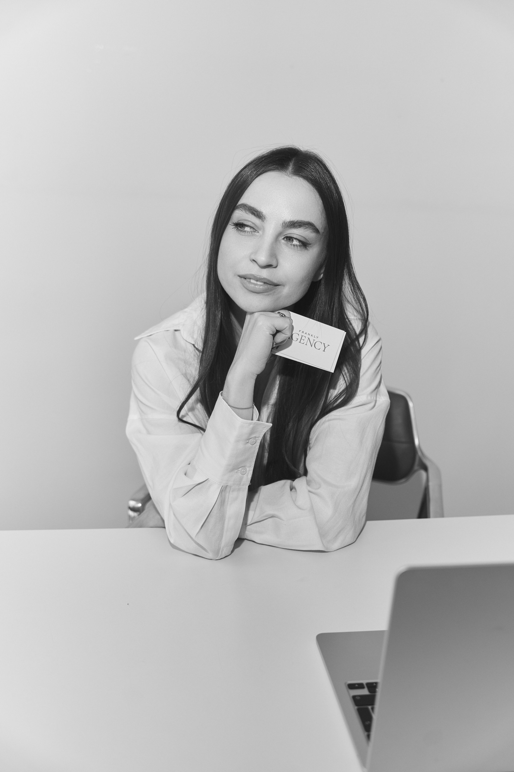 Frankly agency, Alina Johnston, card,